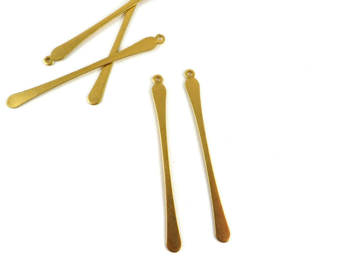 6x Breloque fine goutte pagaie (47mm x 4mm) PP-132