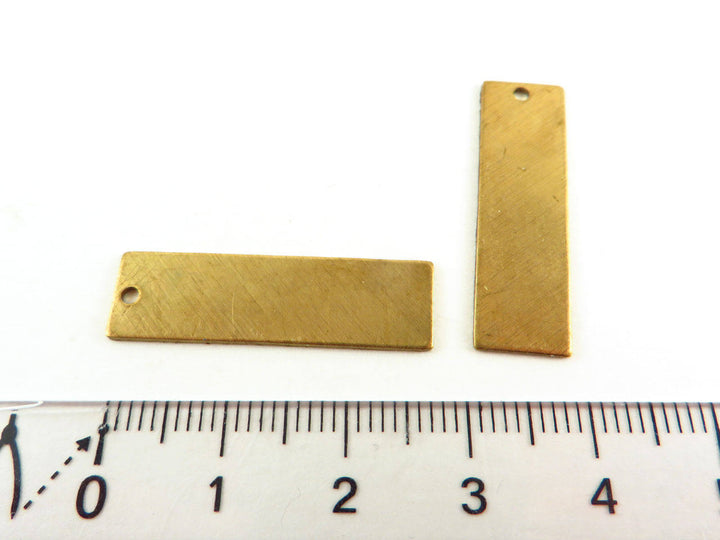 4x Breloque barre rectangle (29mm x 8mm) PP-023
