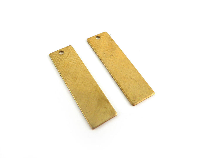 4x Breloque barre rectangle (29mm x 8mm) PP-023