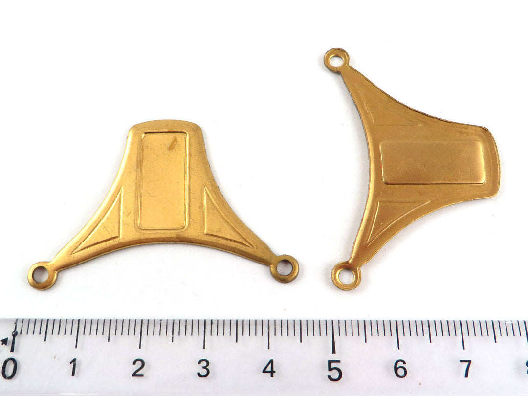 1x Connecteur collier triangle (45mm x 29mm) PP-250