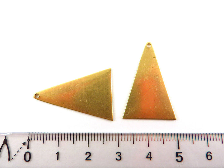 4x Breloque triangle 1 trou (28mm x 18mm) PP-011