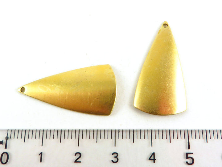 6x Breloque connecteur chandelier triangle bombé (29mm x 15mm) PV-074/PV-087