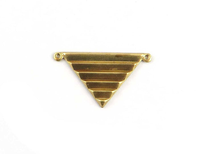 1x Connecteur triangle Art Déco (17mm x 29mm) PV-171