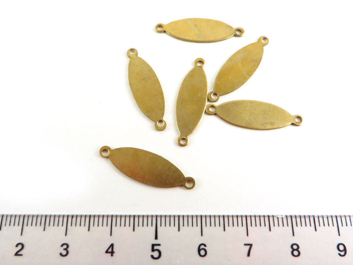 6x Connecteur navette marquise (24mm x 7mm) PP-024