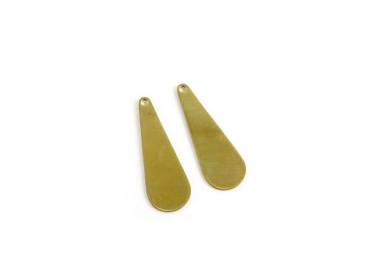 4x Breloque goutte (29mm x 10mm) PP-030