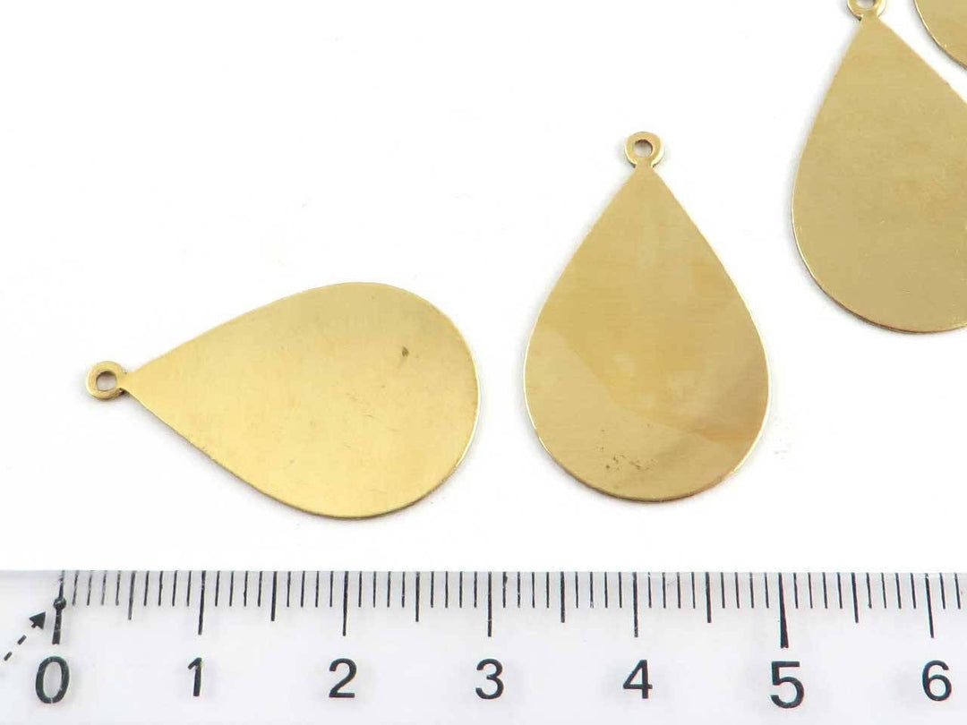 4x Breloque goutte (18mm x 29mm) PP-222