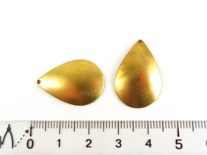 4x Breloque goutte bombée (24mm x 16mm) PV-072