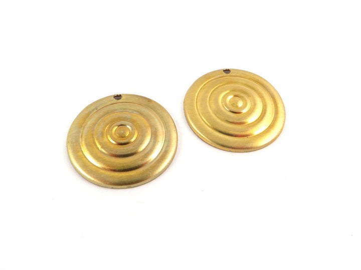 4x Breloque disque cible bouclier (19mm) PV-129
