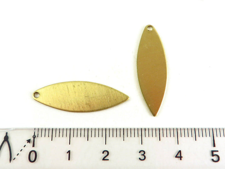 4x Breloque navette (28mm x 9mm) PP-100