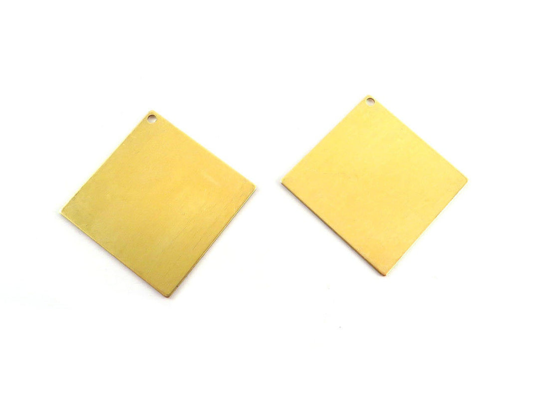 4x Breloque carré (20mm x 20mm) PP-152/PP-239