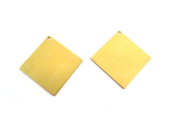 4x Breloque carré (20mm x 20mm) PP-152/PP-239