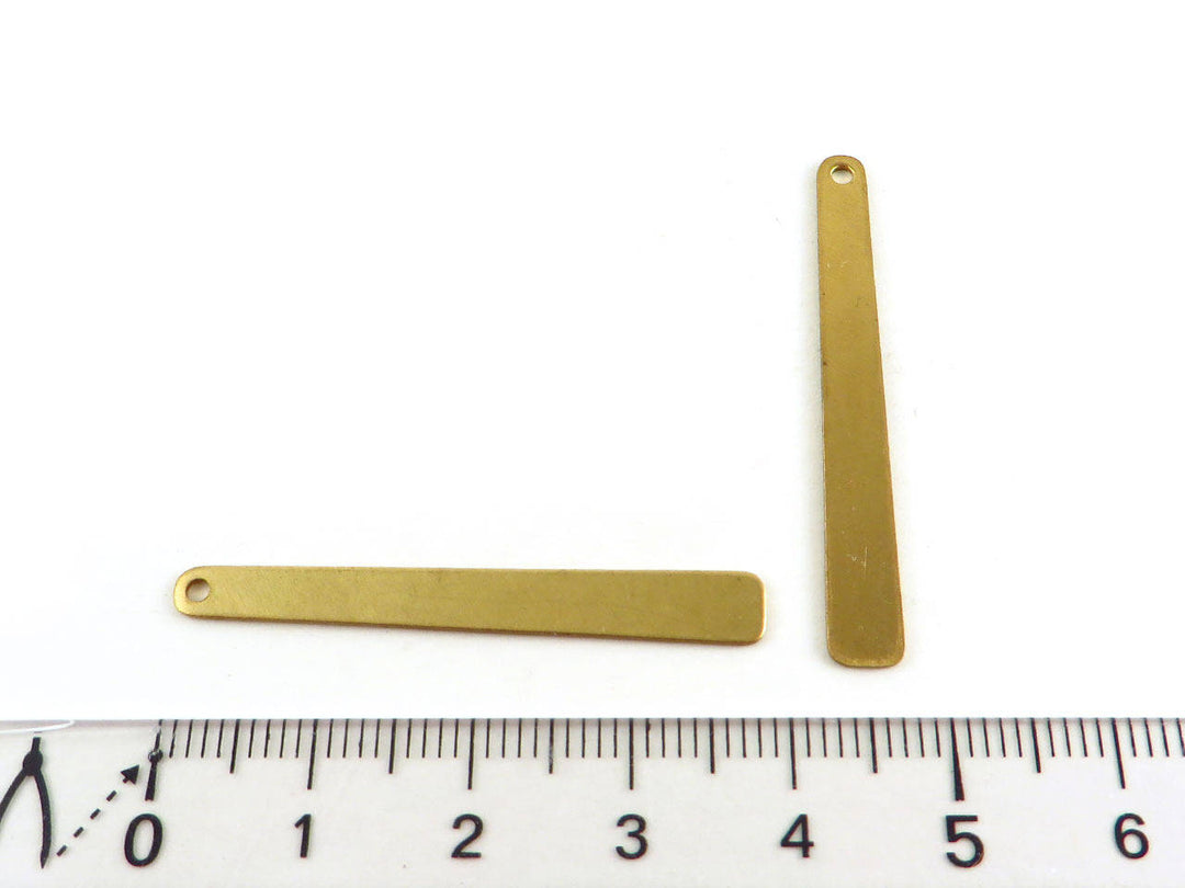 4x Breloque barre rectangle (39mm x 5mm) PP-039