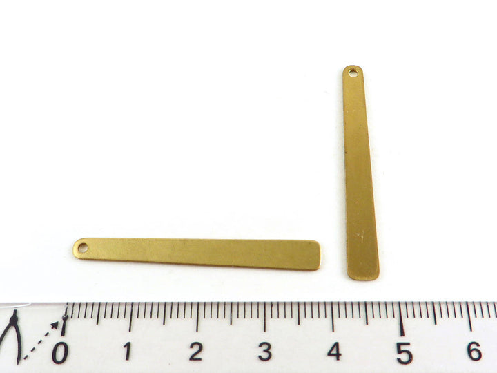 4x Breloque barre rectangle (39mm x 5mm) PP-039