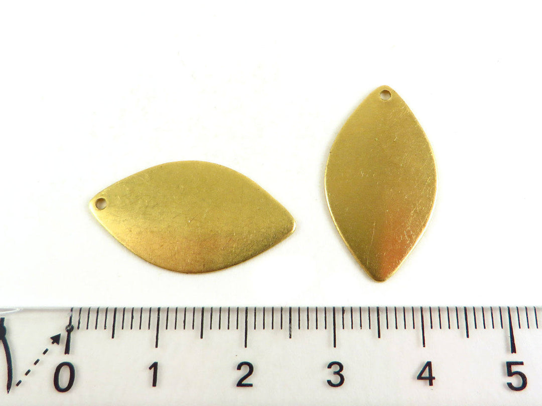 4x Breloque navette (25mm x 14mm) PP-108