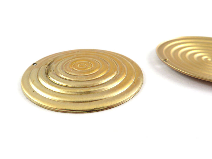 2x Pendentif disque bouclier (32mm) PV-177