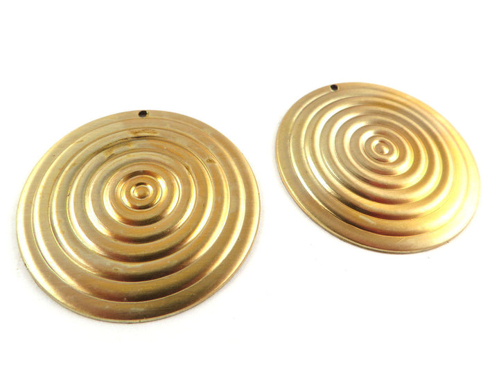 2x Pendentif disque bouclier (32mm) PV-177