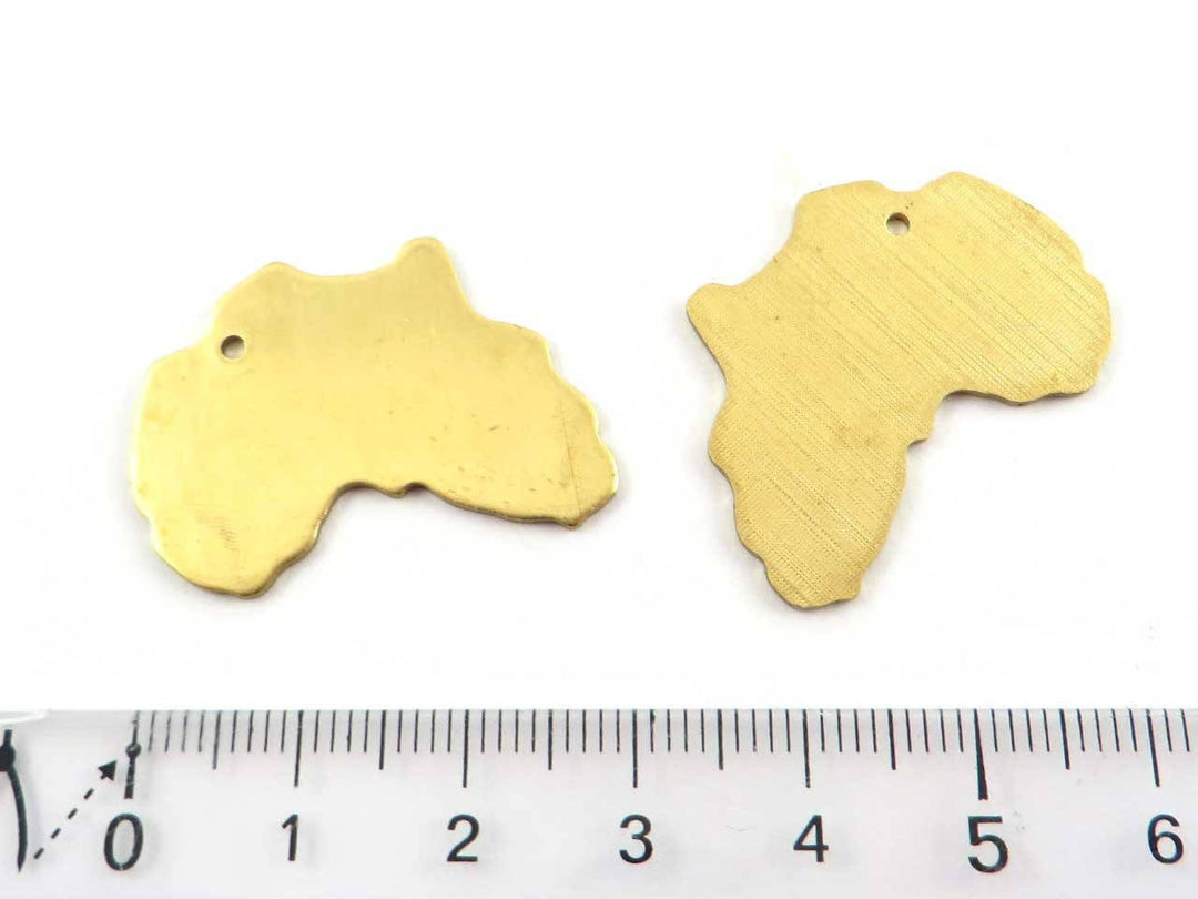 1x pendentif continent Afrique (27mm x 32mm) CH-018