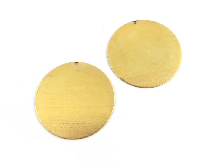 2x Pendentif disque 0.7mm (35mm) D35/1H/S