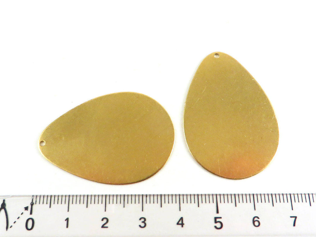 4x Pendentif grande goutte (39mm x 27mm) PP-078