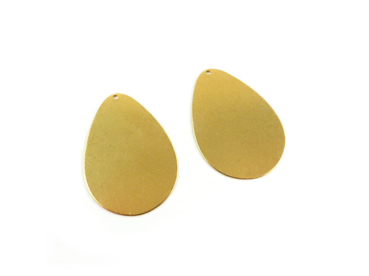 4x Pendentif grande goutte (39mm x 27mm) PP-078