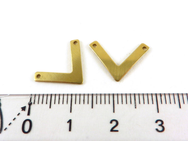 6x Connecteur chevron (15mm x 11mm) PP-179