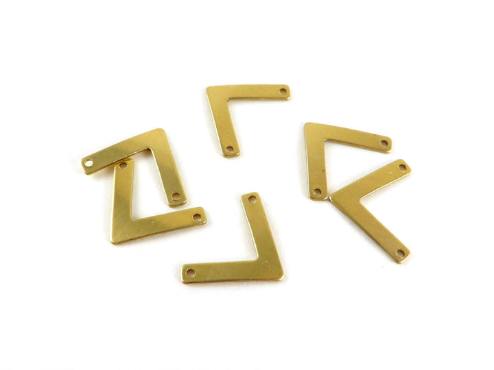 6x Connecteur chevron (15mm x 11mm) PP-179