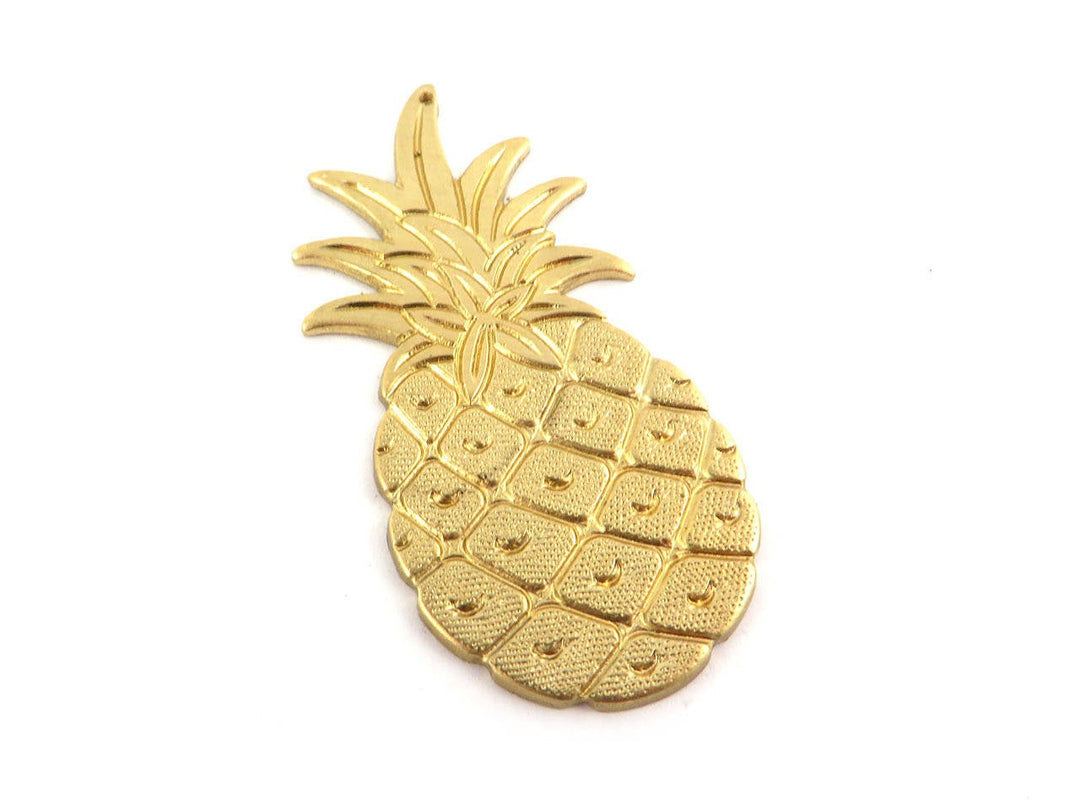 1x Pendentif ananas (44mm x 22mm) CH-051