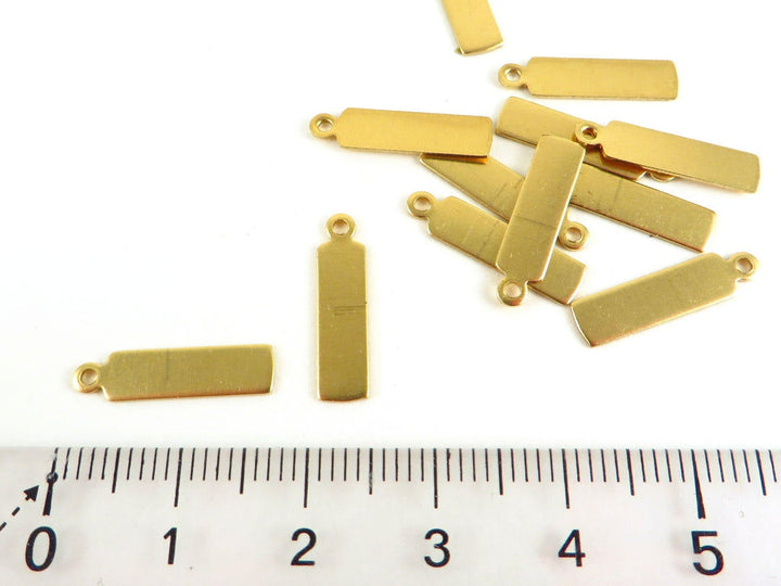 12x Breloque petite barre (17mm x 4mm) PP-112