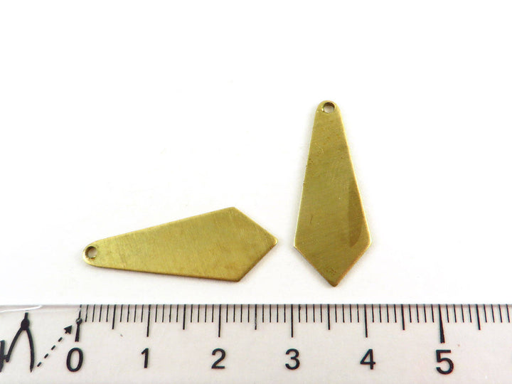 4x Breloque goutte cravate (29mm x 11mm) PP-034