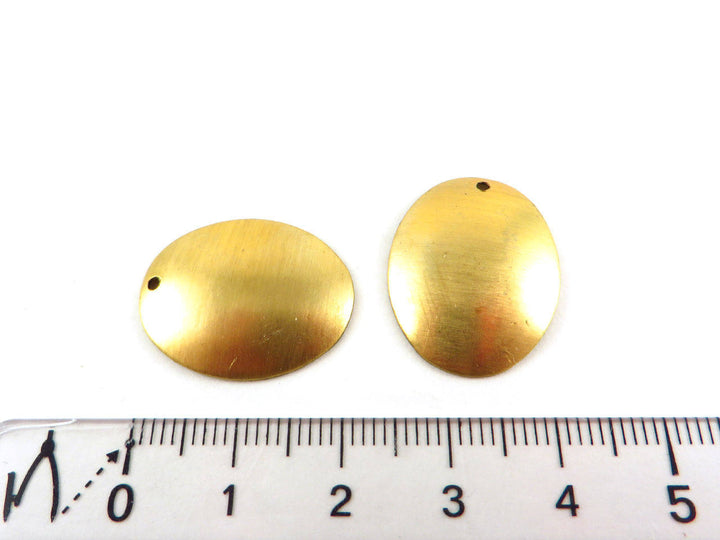 4x Breloque ovale bombé (23mm x 18mm) PV-040