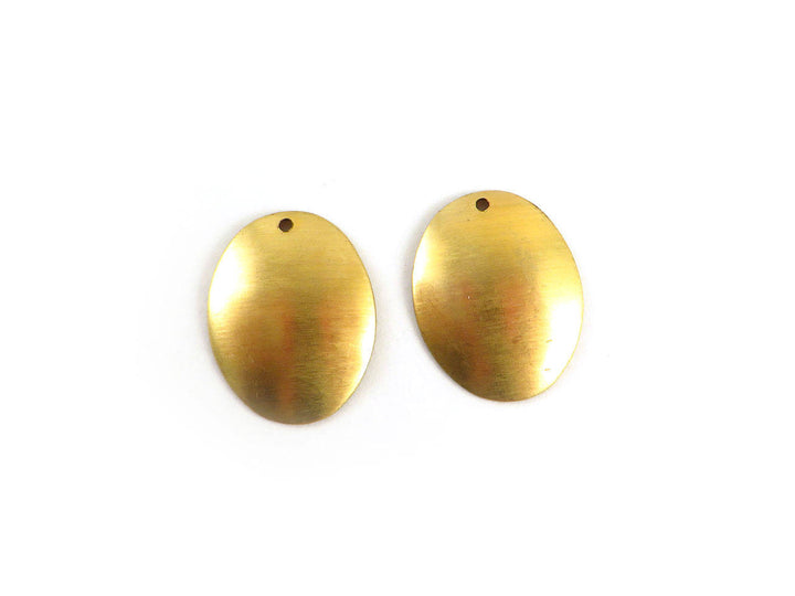 4x Breloque ovale bombé (23mm x 18mm) PV-040
