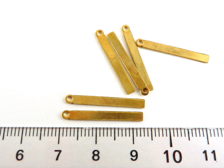 6x Breloque barre (22mm x 2mm) PP-064