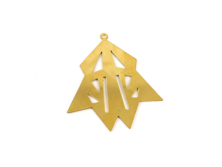 1x Pendentif géométrique (42mm x 50mm) PP-181