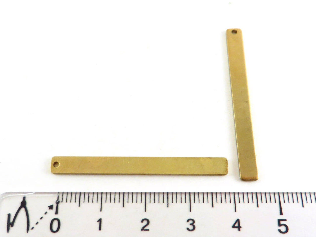 4x Breloque barre rectangle (41mm x 4mm) PP-046