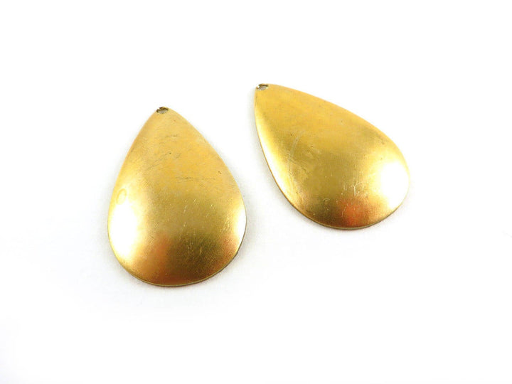 6x Breloque goutte bombé (27mm x 17mm) PV-029