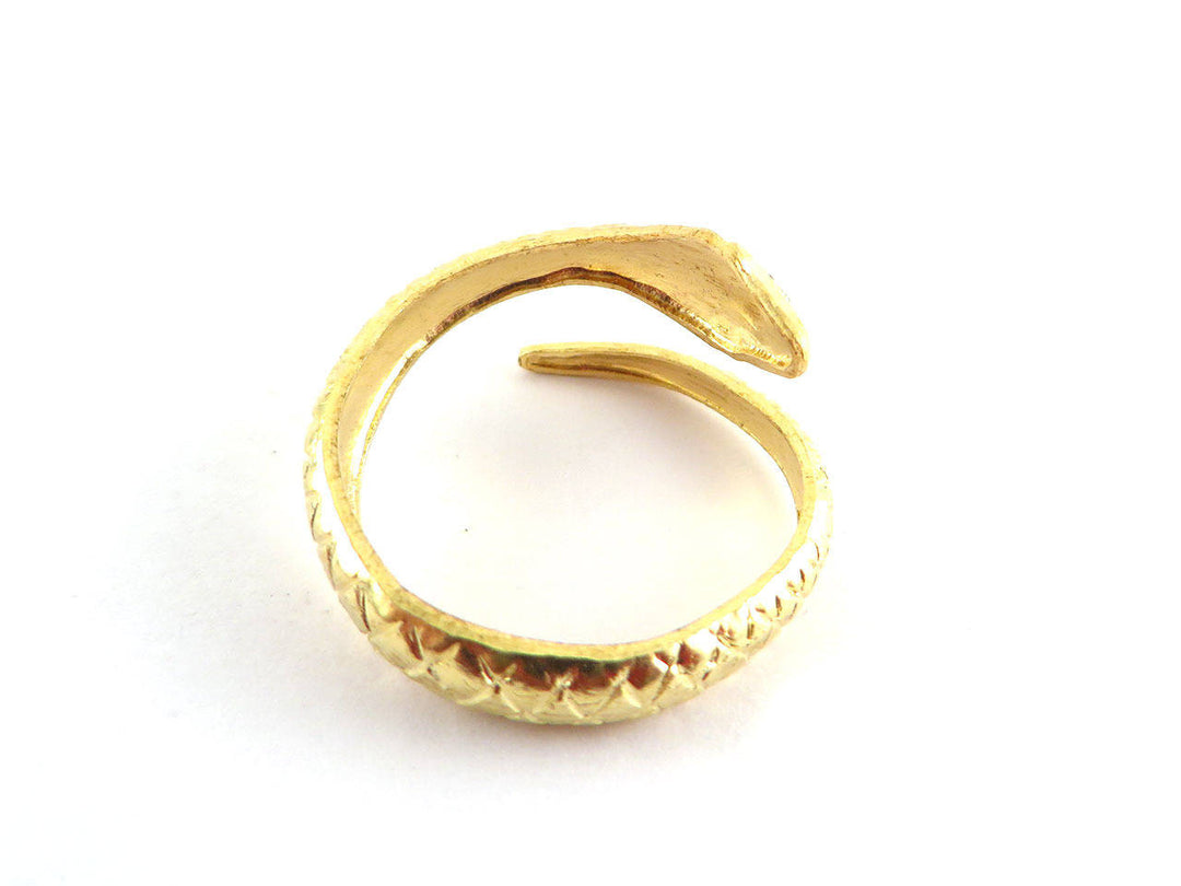 1x Bague Serpent reptile réglable  BG-012