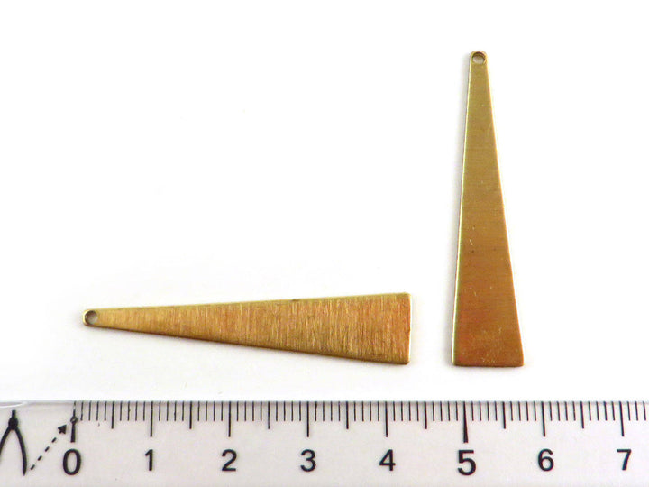 4x Breloque triangle allongé (43mm x 9mm) PP-035