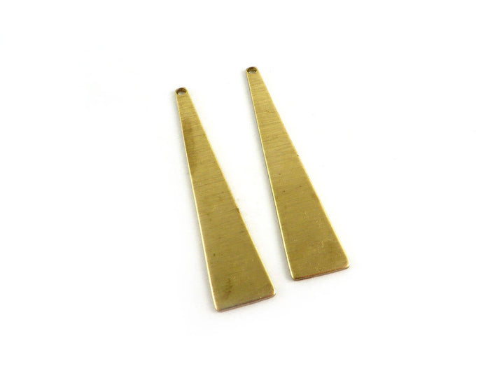 4x Breloque triangle allongé (43mm x 9mm) PP-035