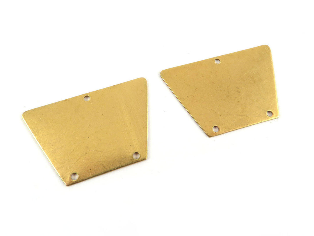 4x Connecteur trapèze 3 trous (31mm x 20mm) PP-203