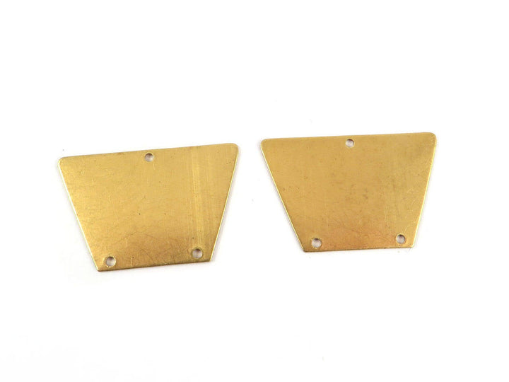 4x Connecteur trapèze 3 trous (31mm x 20mm) PP-203