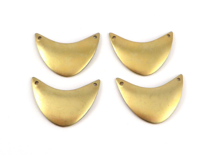 2x Connecteur croissant de lune (30mm x 24mm) PV-107
