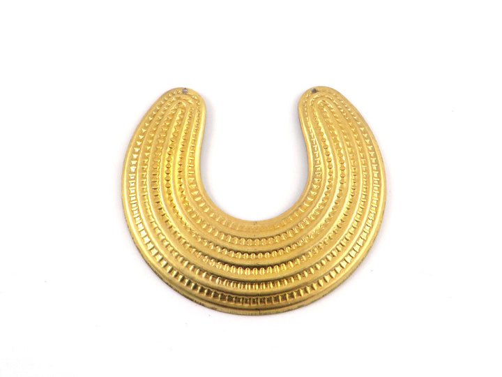 1x Connecteur croissant de lune plastron collier (50mm x 56mm) PV-180