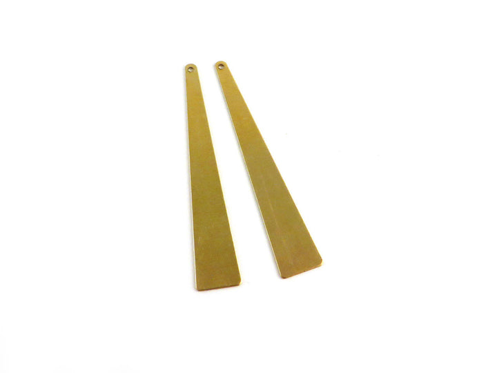 4x Breloque triangle allongé (57mm x 10mm) PP-036