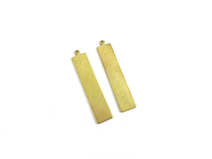 2x Breloque barre rectangle (41mm x 8mm) PP-053