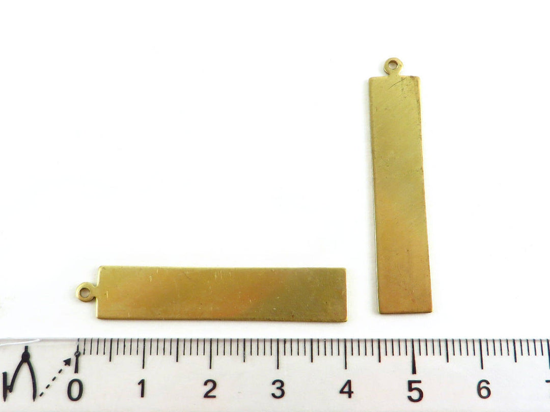 2x Breloque barre rectangle (41mm x 8mm) PP-053