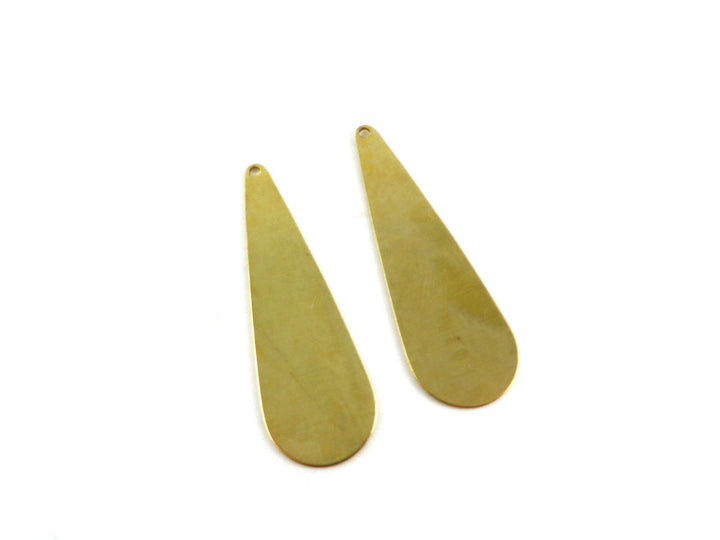 2x Pendentif longue goutte (48mm x 15mm) PP-076