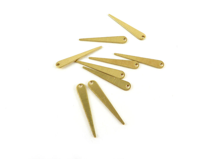 18x Breloque goutte inversée (18mm x 3mm) PP-088