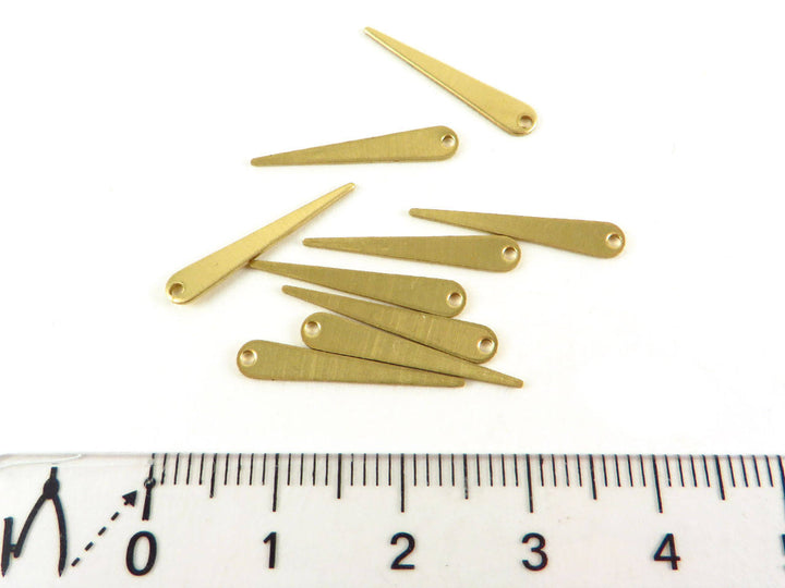 18x Breloque goutte inversée (18mm x 3mm) PP-088