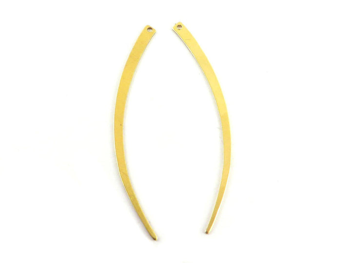 6x Breloque goutte griffe (53mm x 3mm) PP-151