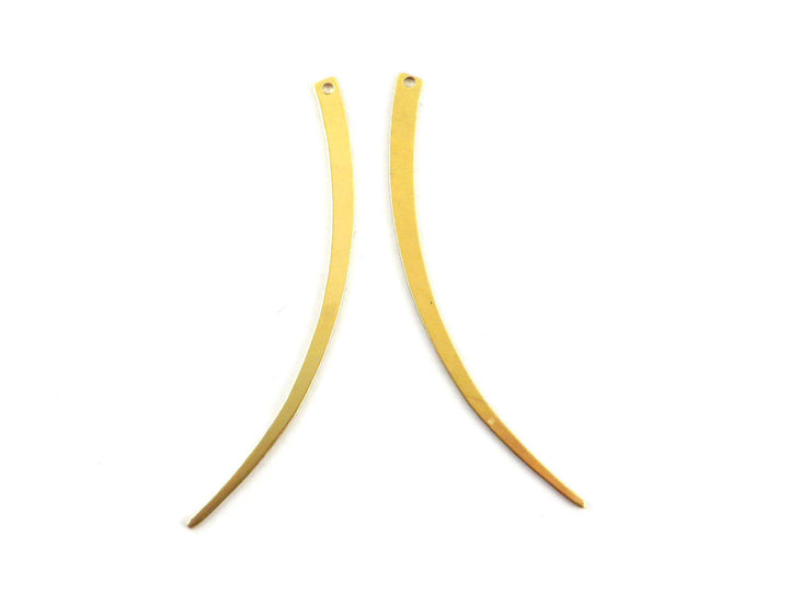 6x Breloque goutte griffe (53mm x 3mm) PP-151